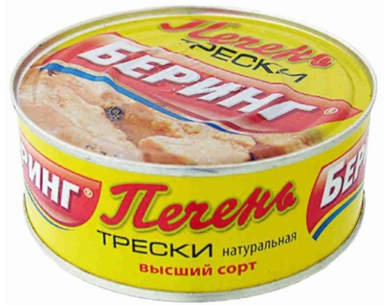 Печень трески «Беринг»